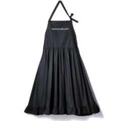 【完売】DEAN&DELUCAXBEAMS レースエプロン ブラック 完売】DEAN&DELUCAXBEAMS レースエプロン ブラック