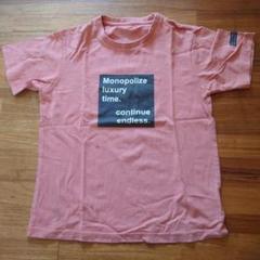 オーガニックコットン Tシャツ 140 ピンク