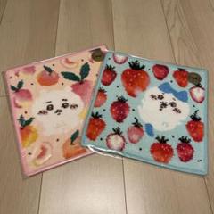 【新品•未開封】フェイラー⭐︎ちいかわ　ハチワレ⭐︎ストロベリードット⭐︎ハンカチ⭐︎ ちいかわ」×ラブラリー バイ フェイラー初コラボ、“苺に囲まれる
