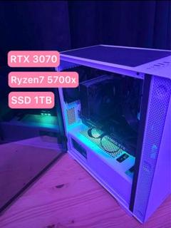 【美品】ゲーミングPC［ RTX3070 /Ryzen7 5700X ]