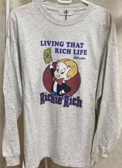 別注 リッチーリッチ オーバーサイズ ヴィンテージプリント長袖Tシャツ