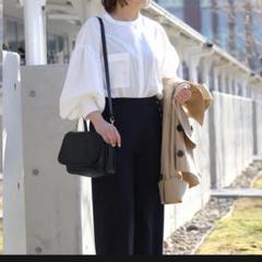 nineteen bloom color ぽわんスリーブシャツ　日本製のサムネイル
