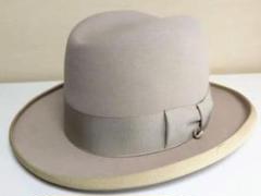 Stetson USA製ホンブルグハット 50sヴィンテージ ベージュ