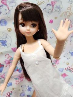 カスタムきらちゃん　ブラウンボブ　可動ボディアウトフィットセット　キャッスル カスタムきらちゃん ブラウンボブ 可動ボディアウトフィット
