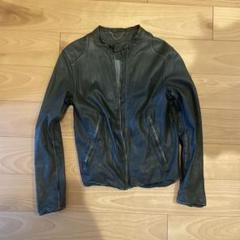 sisii シシ カウレザー シングルライダースジャケット ships 別注　M sisii シシ カウレザー シングルライダースジャケット ships 別注 M