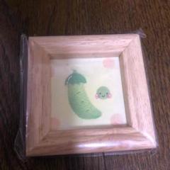 ミニ額装 えんどう豆 アート