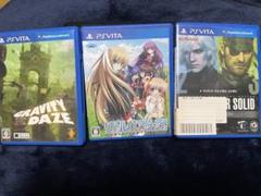 PS Vita ソフト3本セット リトルバスターズ メタルギア　グラビティデイズ