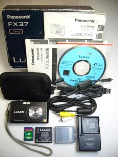 LUMIX★DMC-FX37⭕️箱入完品⭕️安心の実働品⚠️必読有(液晶焼け) LUMIX☆DMC-FX37⭕️箱入完品⭕️安心の実働品⚠️必読有(液晶