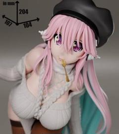 20cm 未塗装未組立　ガレージキット　ガレキ　すーぱーそに子 ニトロプラス