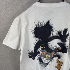 【入手困難】トムとジェリー アメリカ アニメ Tシャツ　古着　Mサイズ