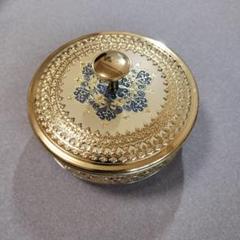 資生堂 卓上パフケース 当時物 ノベルティ 小物入れ インテリア