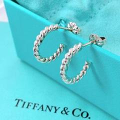 極美品✨ 箱✨ ティファニー ピアス 両耳 フープ ハート AG925 楽天市場】ティファニー TIFFANY＆CO. オープンハート フープ