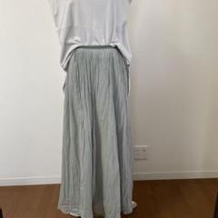 【値下げいたしました】FRAMe WORK マキシスカートのサムネイル