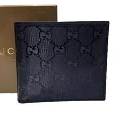 ✨️美品✨️人気✨️希少✨️オールドグッチ　GG留め具シェリー折財布　ネイビー 2025年最新】GUCCI 財布 二つ折り ネイビーの人気アイテム