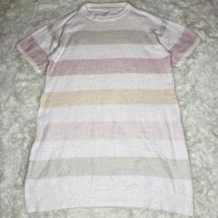 GELATO PIQUE 半袖　サマー　ルームウェア　ボーダー　ワンピース