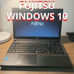 ノートPC FUJITSU I3 2.40GHz 4GB 500GB W10