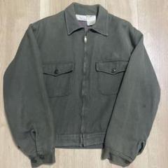 50s 60s ウィップコードジャケット ウールギャバ ワーク 50s 60s ウィップコードジャケット ウールギャバ ワーク