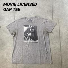 海外輸入品　映画　ムービー　ライセンスTシャツ GAP スターフォーズ　グレー