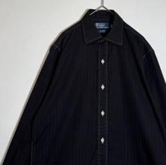 RalphLauren ラルフローレン　ストライプ　長袖シャツ