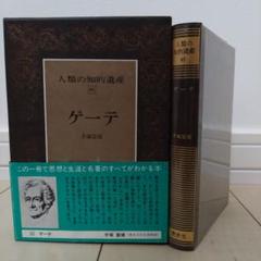 ゲーテ 人類の知的遺産45 初版