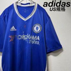 【US規格】希少 アディダスCHELSEA YOKOHAMA フットボールシャツ US規格】希少 アディダスCHELSEA YOKOHAMA フットボールシャツ