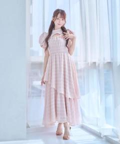 rosemuse jacquard check dress pink - メルカリ