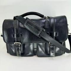 コーチ coach 本革 2way ビジネスバッグ ブラック 306