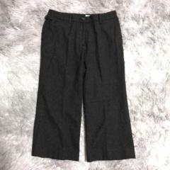 美品✨【BRAGGI】 ストレートパンツ ウール混 (L) 大きいサイズ