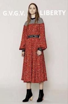 【極美品】G.V.G.V.×LIBERTY ワンピースドレス