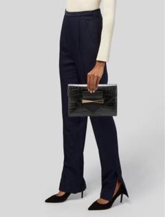 ALEXANDER MCQUEEN エンベロープ型クラッチバッグ