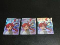 ガンダムカードゲーム　Vジャンプ　リソース　スレッタ & エアリアル　3枚セット