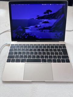 MacBook 12inch ローズゴールド 256GB 純正レザーケース付