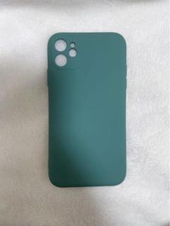 ★iPhone11 ケース　カバー　グリーン　緑