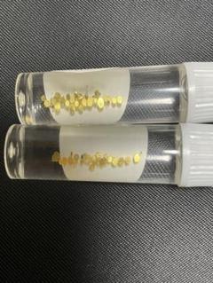 土肥金山砂金採り体験の砂金 約330〜360粒セット 自由研究