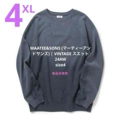 新品MAATEE&SONS VINTAGE スエットBOTTLEのサムネイル