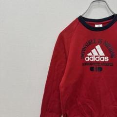adidas アディダス トレーナー スウェット プリントロゴ 140cm