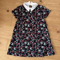 ZARA 花柄 半袖ワンピース 116cm