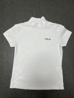 FILA ホワイト ハイネックシャツ M