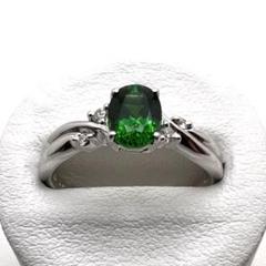 超ポイントアップ祭 ❤️おまとめSALE❤️天然ガーネット＆ジルコンリングS925 アクセサリー