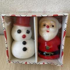 クリスマス キャンドル サンタクロース 雪だるま カメヤマ