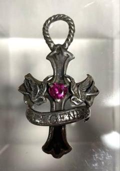 初期 galcia ロザリオ スワロー ルビー キーホルダー ペンダントトップ 初期 galcia ロザリオ スワロー ルビー キーホルダー ペンダント