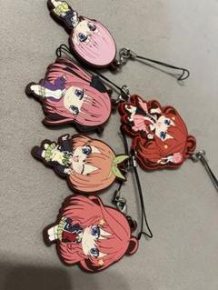 バラ売り可 新品未開封 五等分の花嫁 中野三玖 ラバーストラップ