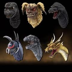 一番くじ ゴジラ 大怪獣列伝G G賞 モンスターヘッドマグネット6