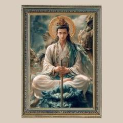 仏画　不動明王　末永梅雪(肉筆) 2025年最新】不動明王 絵画の人気アイテム - メルカリ