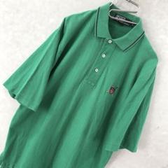 90ｓ ポロラルフローレン ワンポイント ポロシャツ ヴィンテージ 緑 Ｍ
