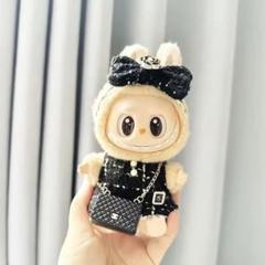 LABUBU着せ替え17センチコスチューム シャネル 2025年最新】ラブブ 服の人気アイテム - メルカリ