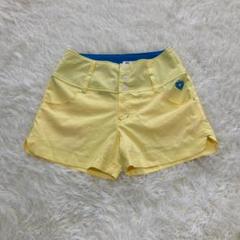 ▽VIVAHEARTビバハート▽ゴルフウェア40イエロー ショートパンツ薄手