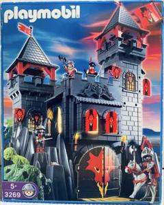 Playmobil ドラゴン軍団の城 3269 Playmobil 3269 Red Dragon Rock Castle, 7759 Wall Ext, 7760