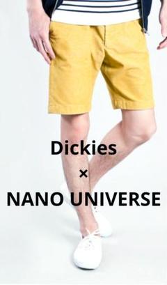 ディッキーズ 別注　ナノユニバース コーデュロイ ショートパンツ　Dickies