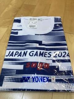 【新品Oサイズ】YONEX  国民スポーツ大会 佐賀2024 Tシャツ 新品Oサイズ】YONEX 国民スポーツ大会 佐賀2024 Tシャツ